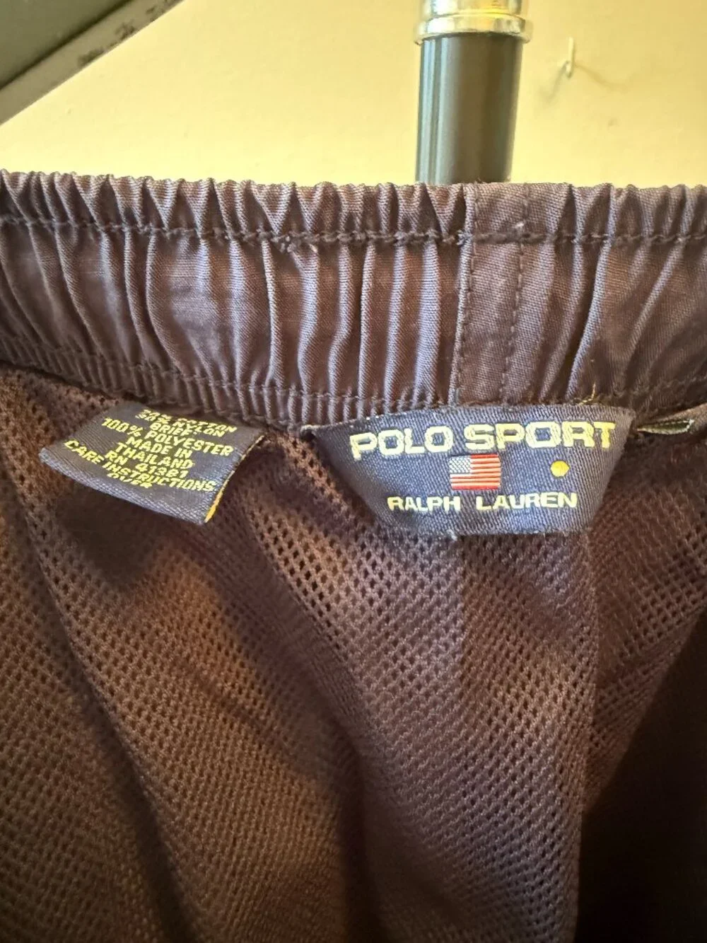 Polo Ralph Lauren Men's Swim Trunks – Navy Blue – Size Large